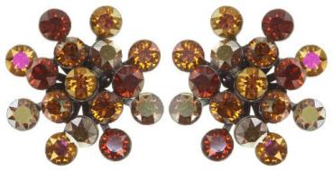 Amber Love - Magic Fireball Studs - Konplott